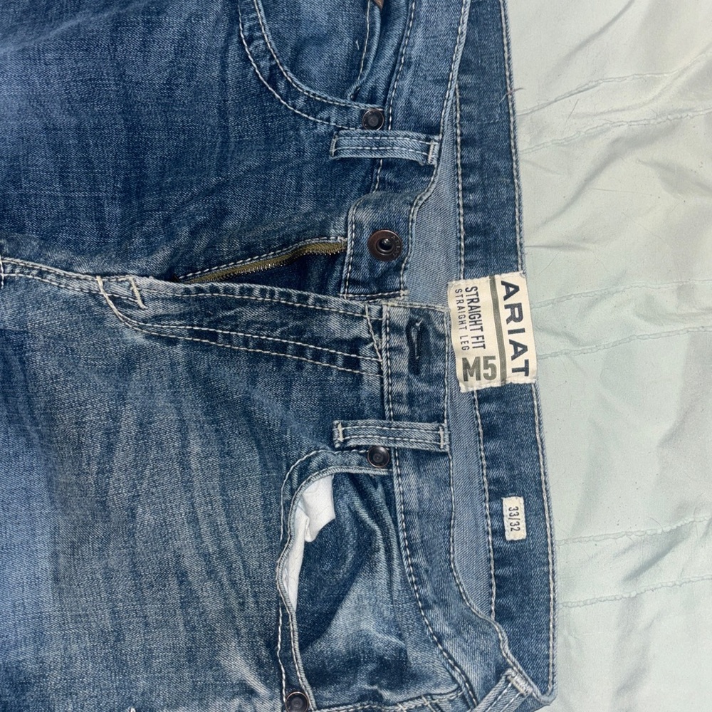 Ariat Men's Classic Indigo Straight Jeans 33/32
